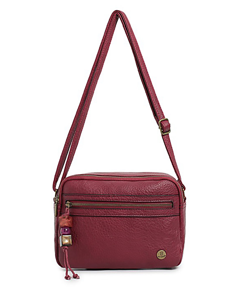 Τσάντα χιαστί BTB0003 - Μπορντό