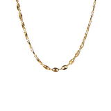 Златно стоманено колие