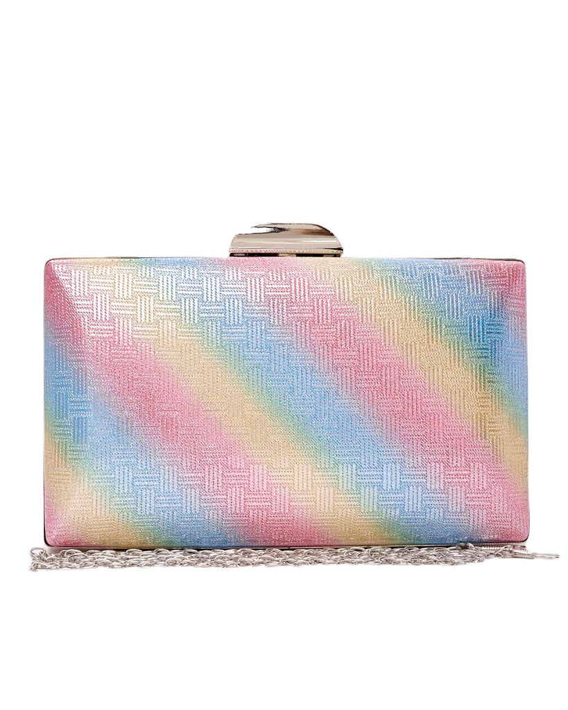 Τσάντα φάκελος clutch -JH-21976 - Rainbow