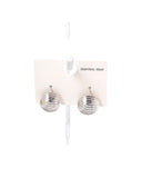 Καρφωτό σκουλαρίκι AQY-S004 - Ασημί