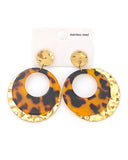 Κρεμαστό σκουλαρίκι OO-S427 - Χρυσό