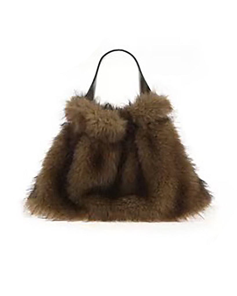 Γούνινη τσάντα QS-02 - Πράσινο