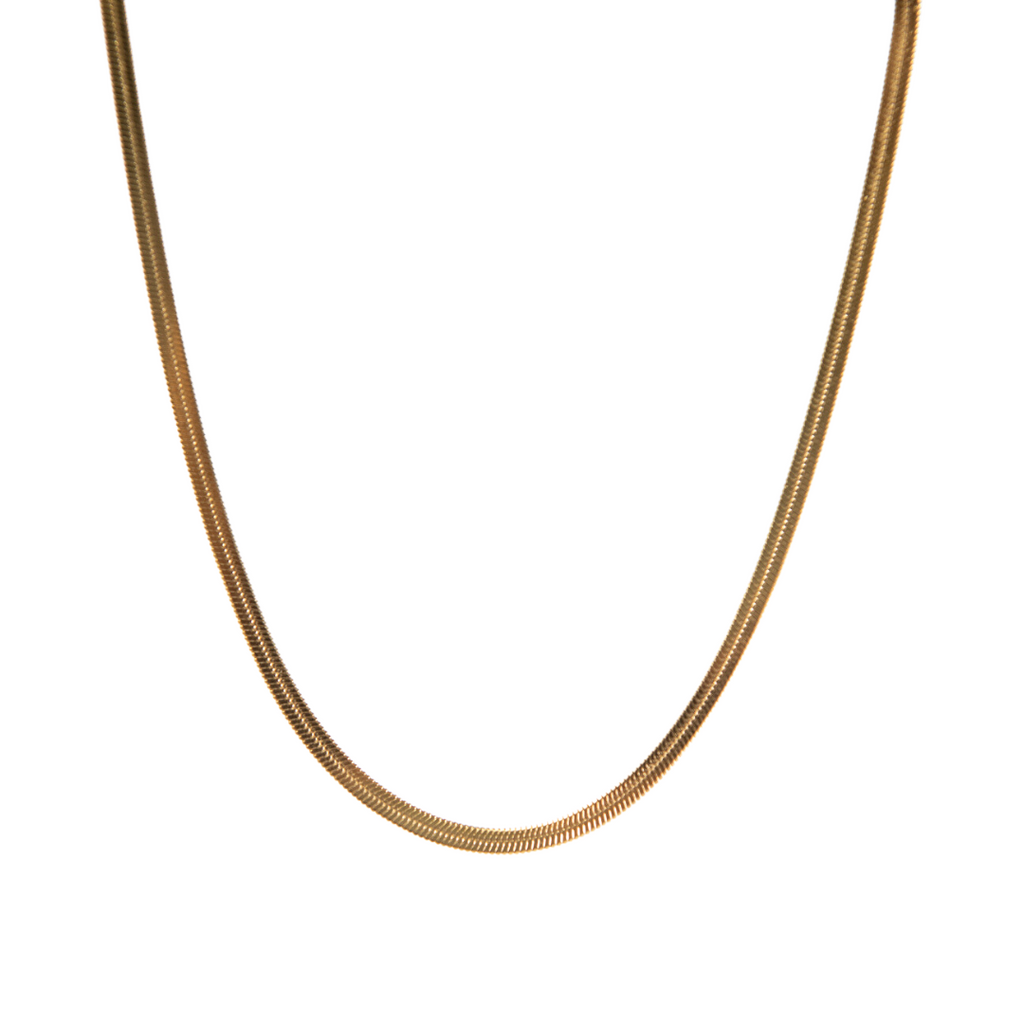 Златно стоманено колие