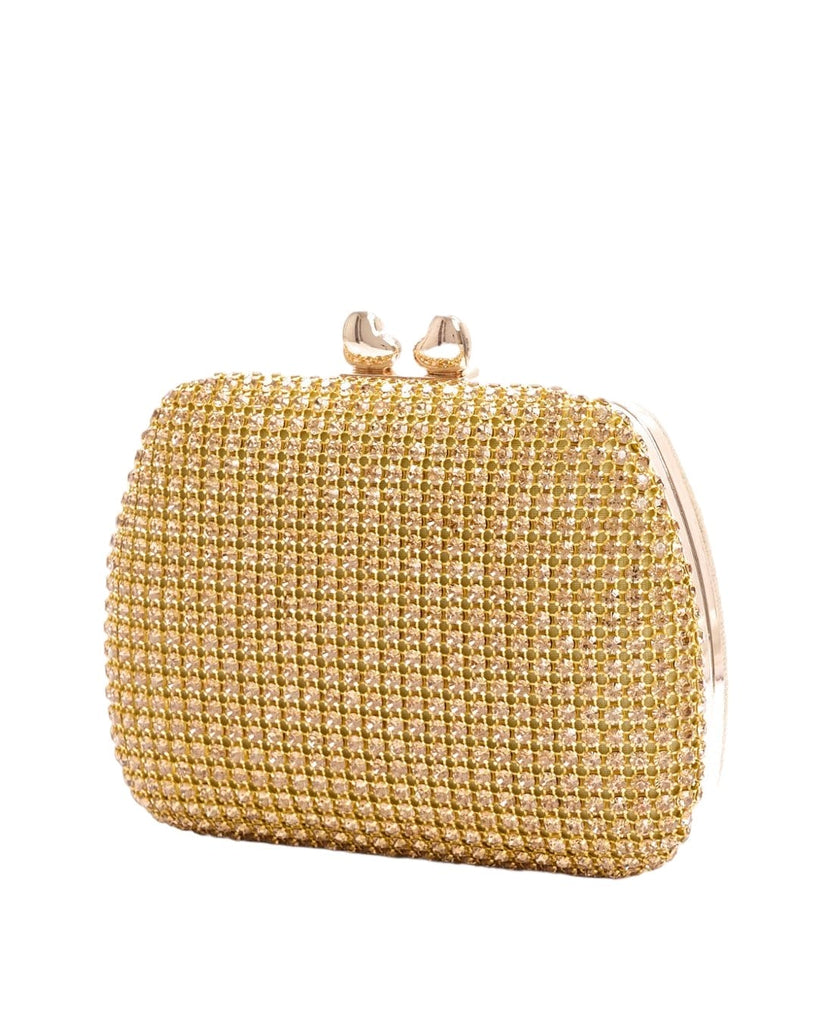 Τσάντα φάκελος clutch CK6009 - Χρυσό