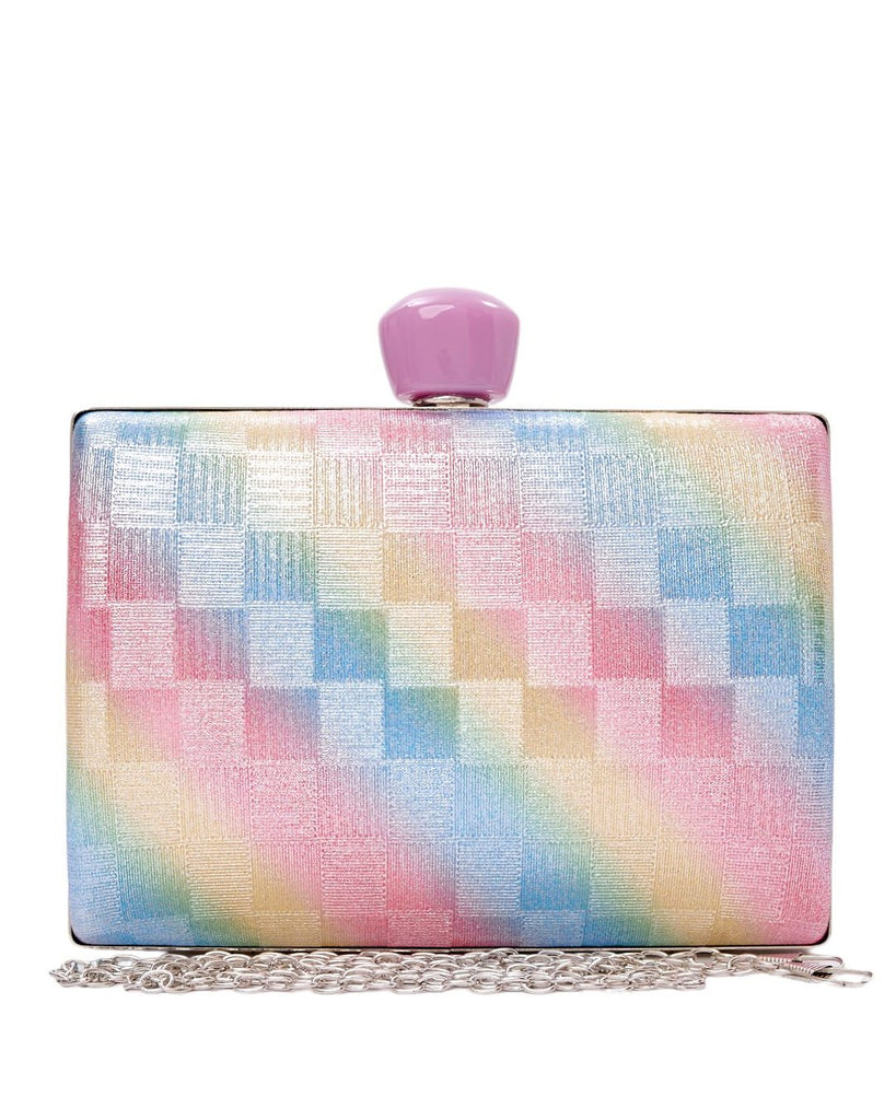Τσάντα φάκελος clutch -JH-21985 - Rainbow