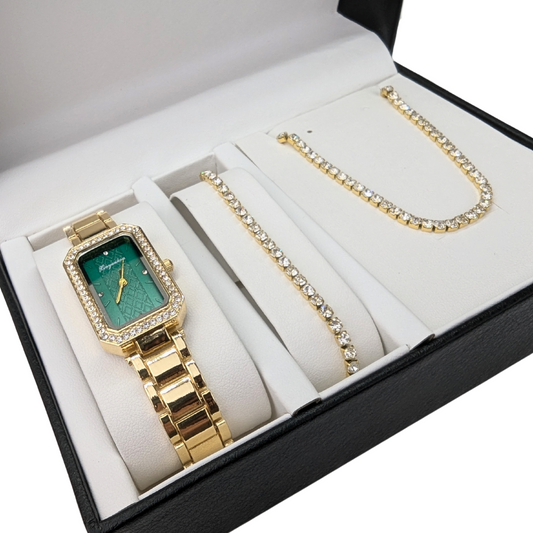 Γυναικείο Σετ Δώρου SD2012 με Vintage Ρολόι με Κοσμήματα