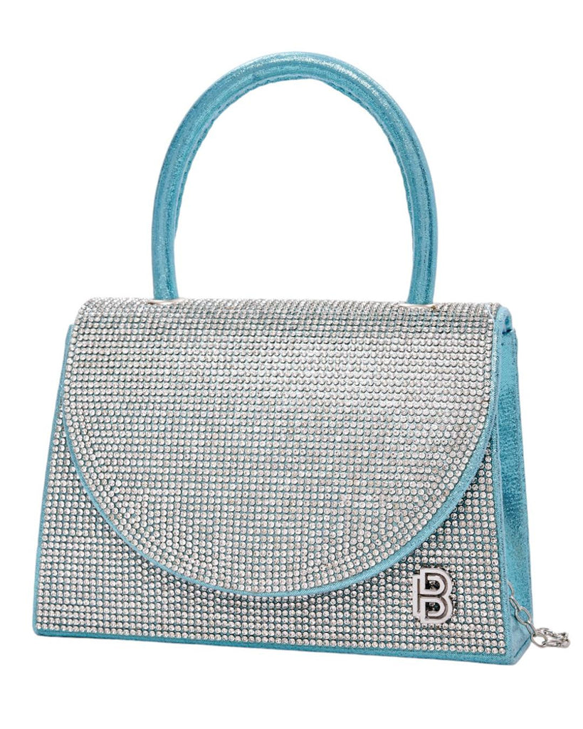 Τσάντα φάκελος clutch JH-22002 - Γαλάζιο