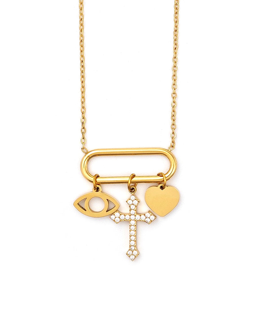 Κρεμαστό λαιμού jb-s180 - Χρυσό