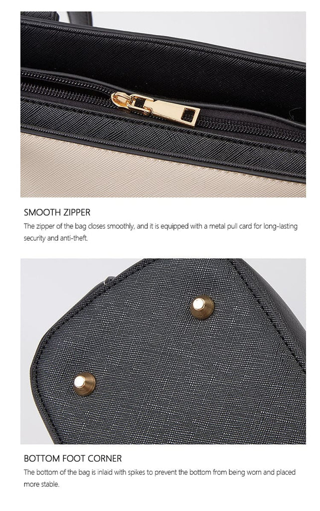 Γυναικείο σετ τσάντας χιαστί/ώμου/νεσεσέρ Cardinal 2003 black/gold