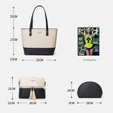 Γυναικείο σετ τσάντας χιαστί/ώμου/νεσεσέρ Cardinal 2003 black/gold