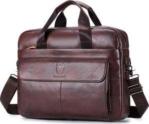 Bull Captain GWB-046 Δερμάτινος Ανδρικός Χαρτοφύλακας Καφέ