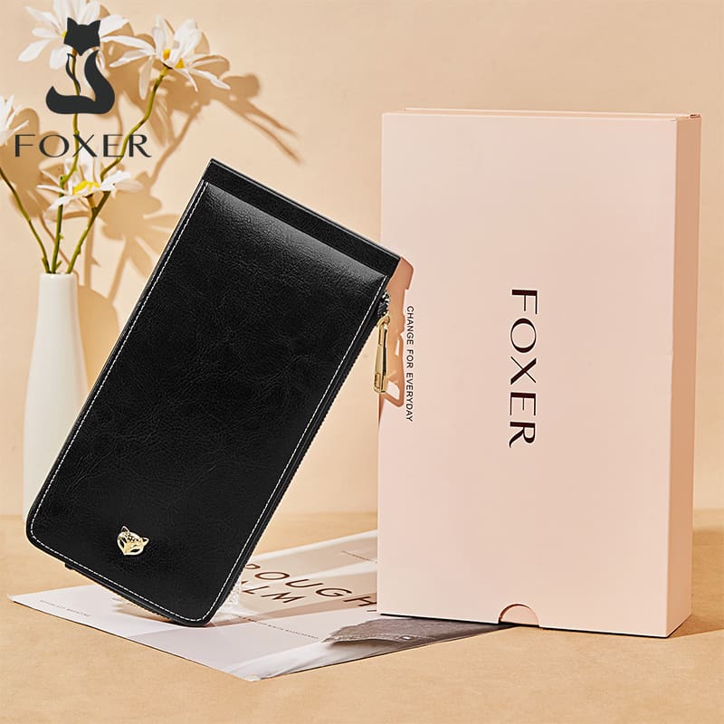 SUPER ΠΡΟΣΦΟΡΑ Γυναικείο πορτοφόλι Foxer 2130003F μαύρο