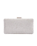 Τσάντα φάκελος clutch CK6010 - Ασημί