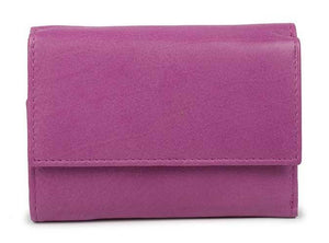 Δερμάτινο Γυναικείο Πορτοφόλι AN 1-644 Ροζ