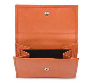 Δερμάτινο Γυναικείο Πορτοφόλι AN 1-644 Πορτοκαλί