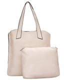 Τσάντα ώμου με νεσεσέρ - SP20083 - Μπέζ