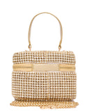 Τσάντα φάκελος clutch -21948 - Χρυσό