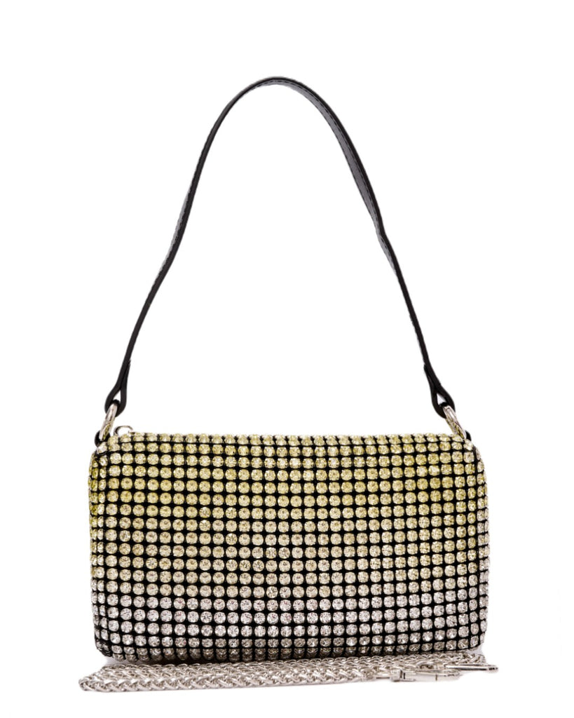 Τσάντα φάκελος clutch 21946 - Κίτρινο
