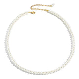 Κολιέ με Πέρλες LM1100 Luminal από ανοξείδωτο ατσάλι