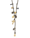 Κρεμαστό λαιμού OO-K467 - Μαύρο