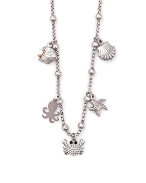 Κρεμαστό λαιμού ADL-K242 - Ασημί