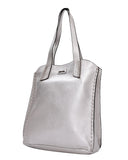 Τσάντα ώμου με νεσεσέρ - SP20083 - Ασημί