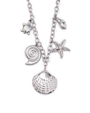 Κρεμαστό λαιμού OO-K458 - Ασημί