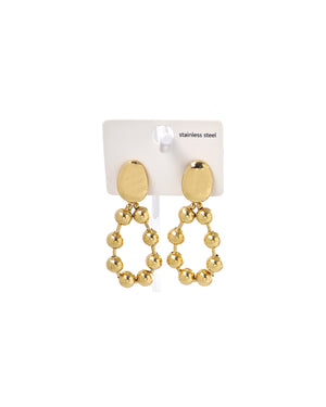 Καρφωτό σκουλαρίκι WF-S332 - Χρυσό