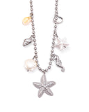 Κρεμαστό λαιμού OO-K462 - Ασημί