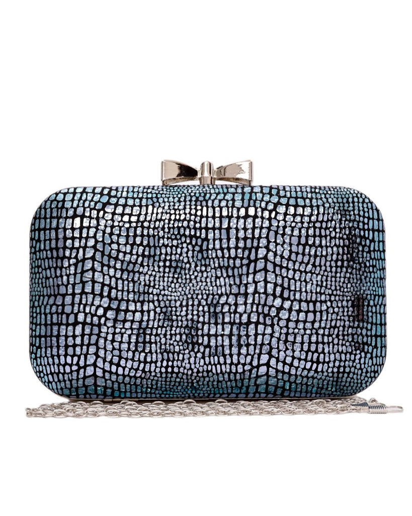 Τσάντα φάκελος clutch -JH-21990 - Μπλέ