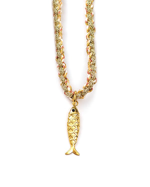 Κρεμαστό Λαιμού OO-K355 - Χρυσό