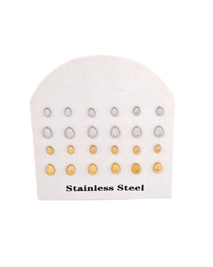 Καρφωτά σκουλαρίκια WF-S229 - Χρυσό