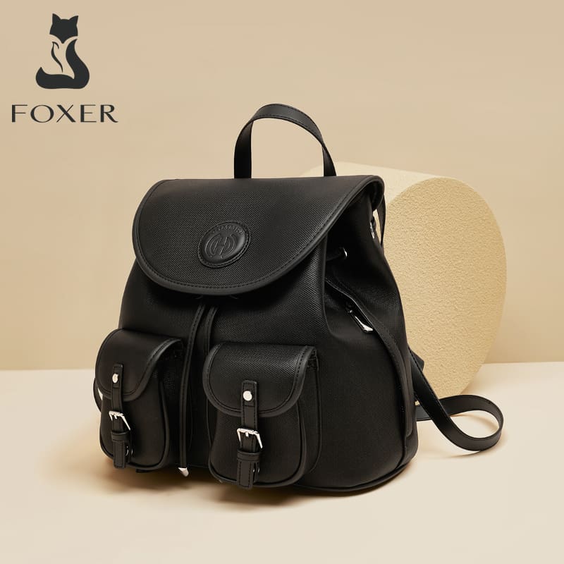 Σακίδιο Πλάτης Foxer 9151129F μαύρο