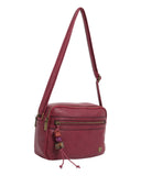 Τσάντα χιαστί BTB0003 - Μπορντό