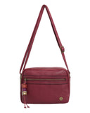 Τσάντα χιαστί BTB0003 - Μπορντό