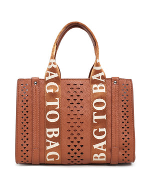 Τσάντα χειρός  KX2424 - Κάμελ