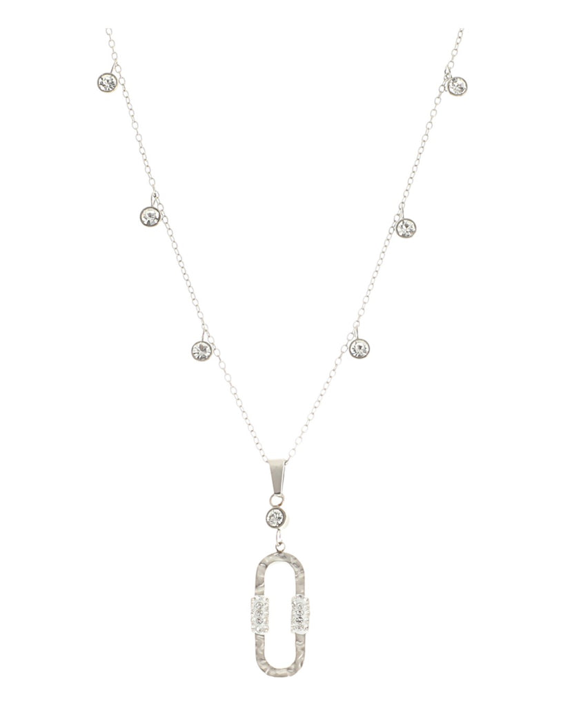 Κρεμαστό λαιμού JC-6601-4 - Ασημί