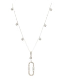 Κρεμαστό λαιμού JC-6601-4 - Ασημί