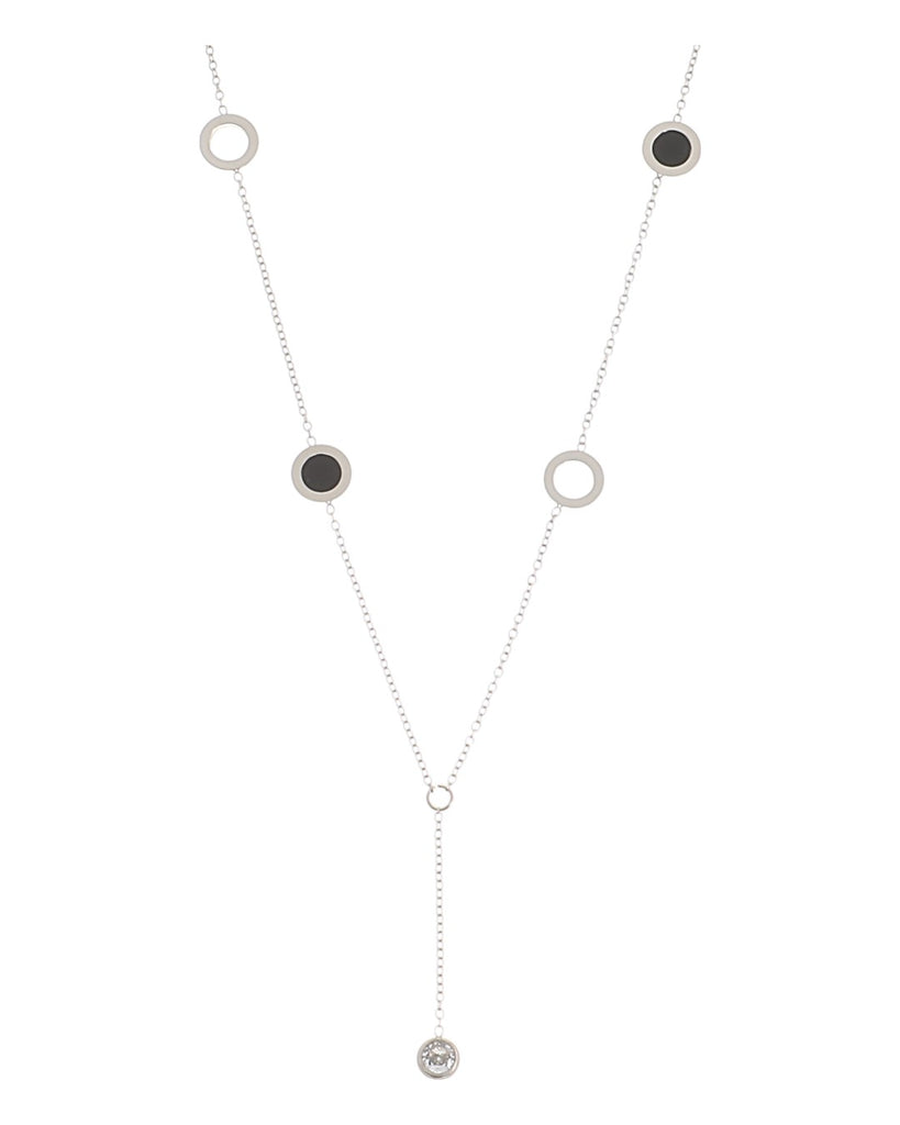 Κρεμαστό λαιμού JC-6601-22 - Ασημί