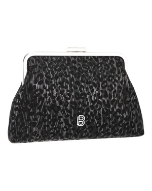 Τσάντα φάκελος clutch MD2518 - Ασημί
