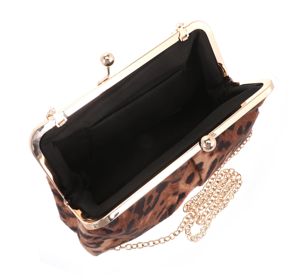 Τσάντα φάκελος clutch MD2526 - Κάμελ