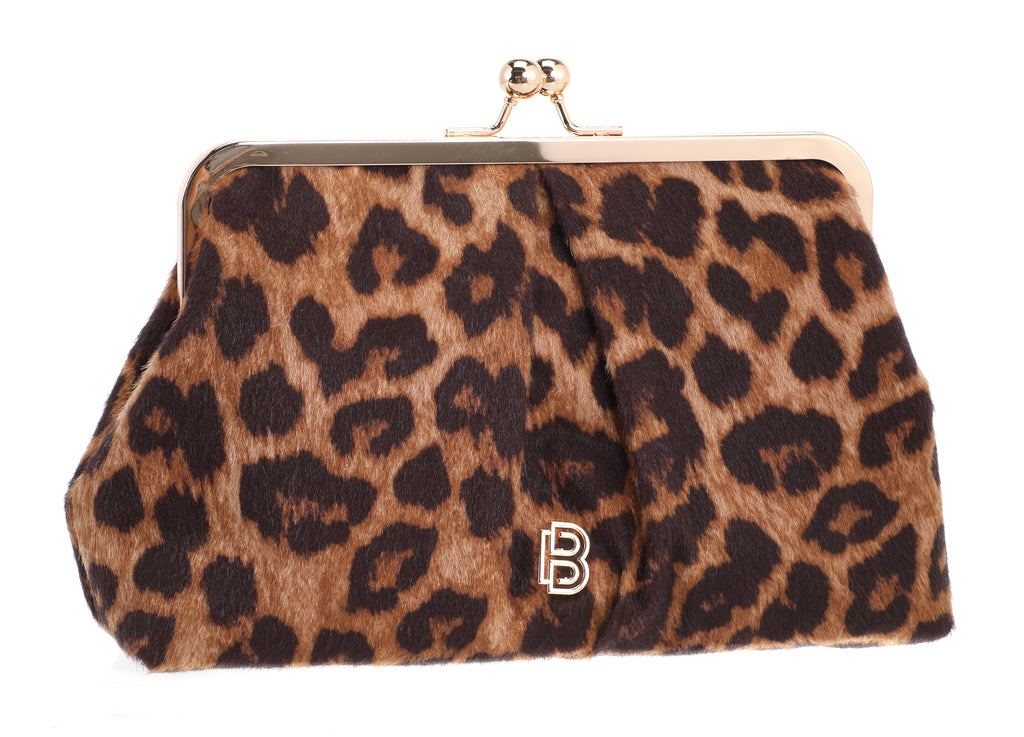 Τσάντα φάκελος clutch MD2526 - Καφέ