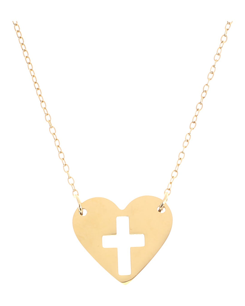 Κρεμαστό λαιμού AQE-9858-5 - Χρυσό