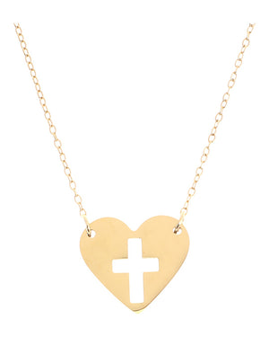 Κρεμαστό λαιμού AQE-9858-5 - Χρυσό