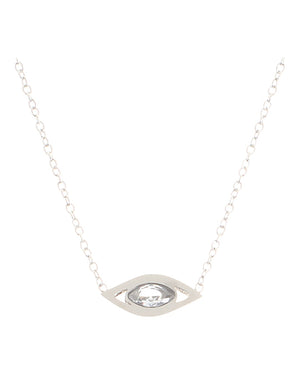 Κρεμαστό λαιμού AQE-9864-5 - Ασημί