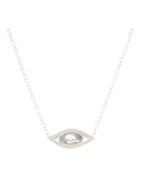 Κρεμαστό λαιμού AQE-9864-5 - Ασημί