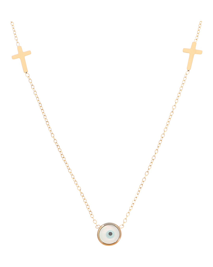 Κρεμαστό λαιμού AQE-9850-5 - Χρυσό