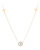 Κρεμαστό λαιμού AQE-9850-5 - Χρυσό