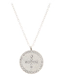 Κρεμαστό λαιμού AQE-9845-5 - Ασημί