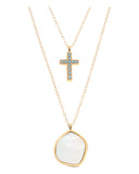 Κρεμαστό λαιμού AQE-9828-5 - Χρυσό